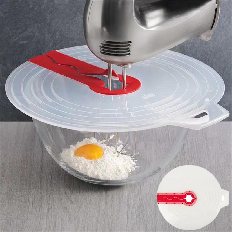 Kitchen Appliances For Restaurant - Beat Eggs Mixer-Abdeckung, Mixer-Spritzschutz, Schneebesen, Rührschüssel-Deckel,