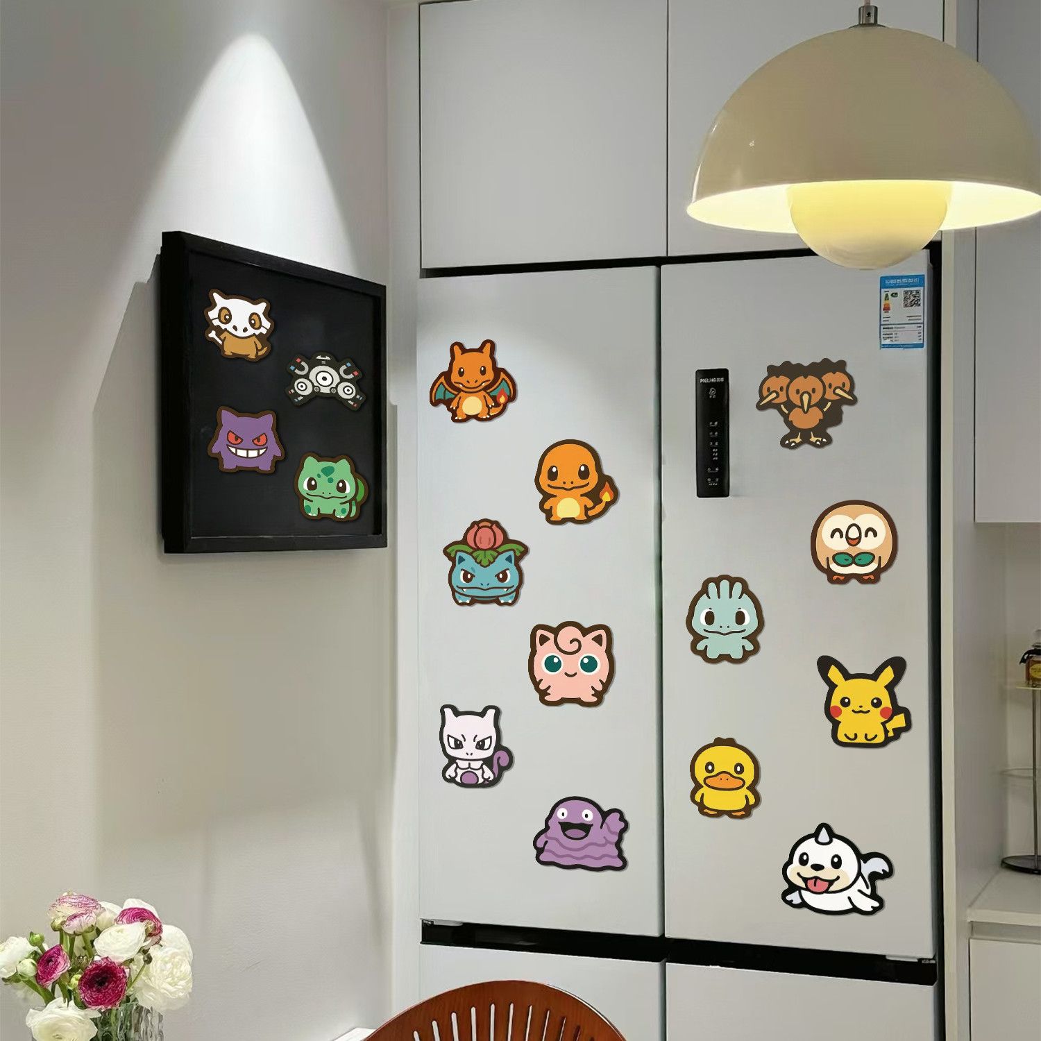 Kitchen Appliances Refrigerators - Mehrere Stile Pokemon Cartoon Kühlschrankmagnet PVC