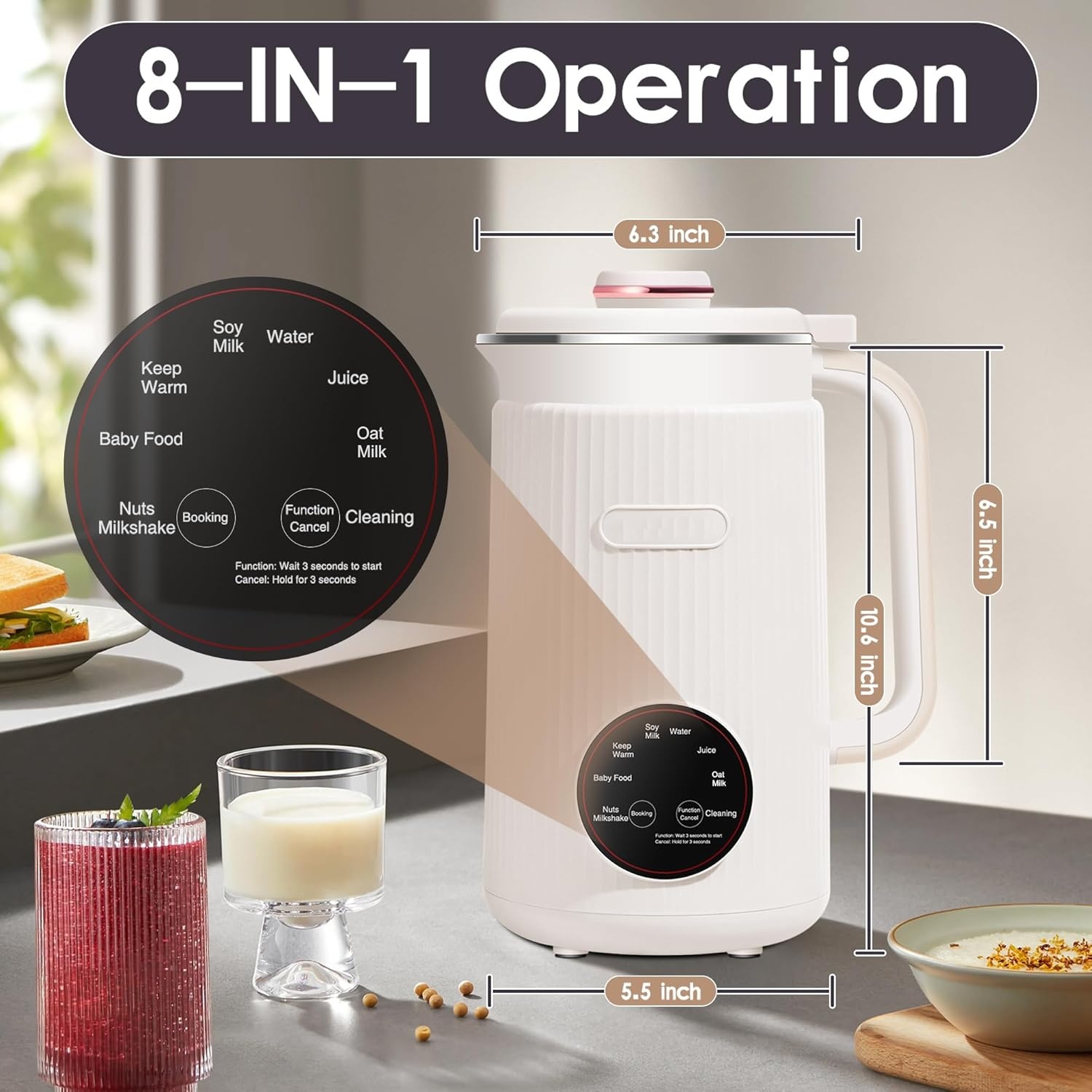 Mini-Sojamilchbereiter ohne Fi – Kitchen Appliances Lowes Bewertung und Preis