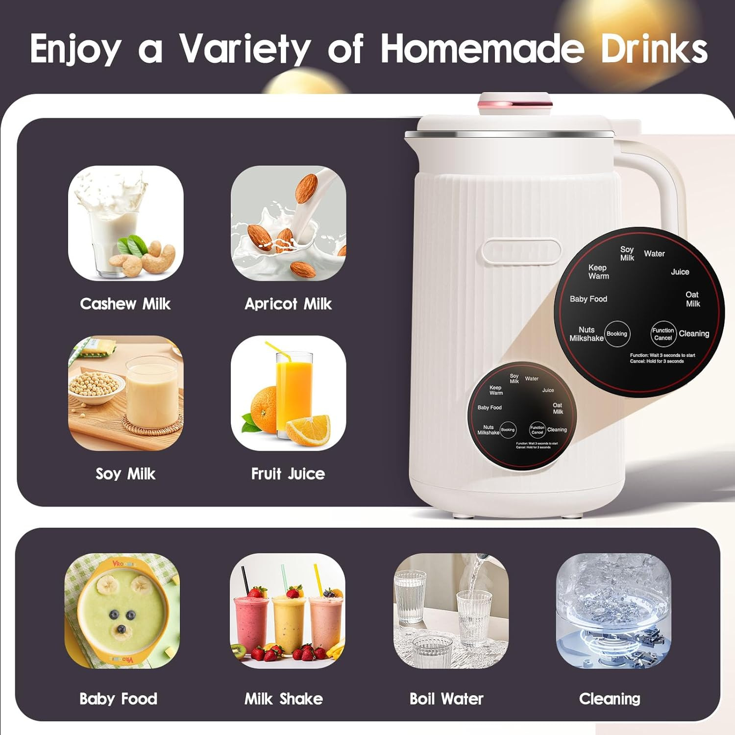 Mini-Sojamilchbereiter ohne Fi – Kitchen Appliances Lowes Bewertung und Preis