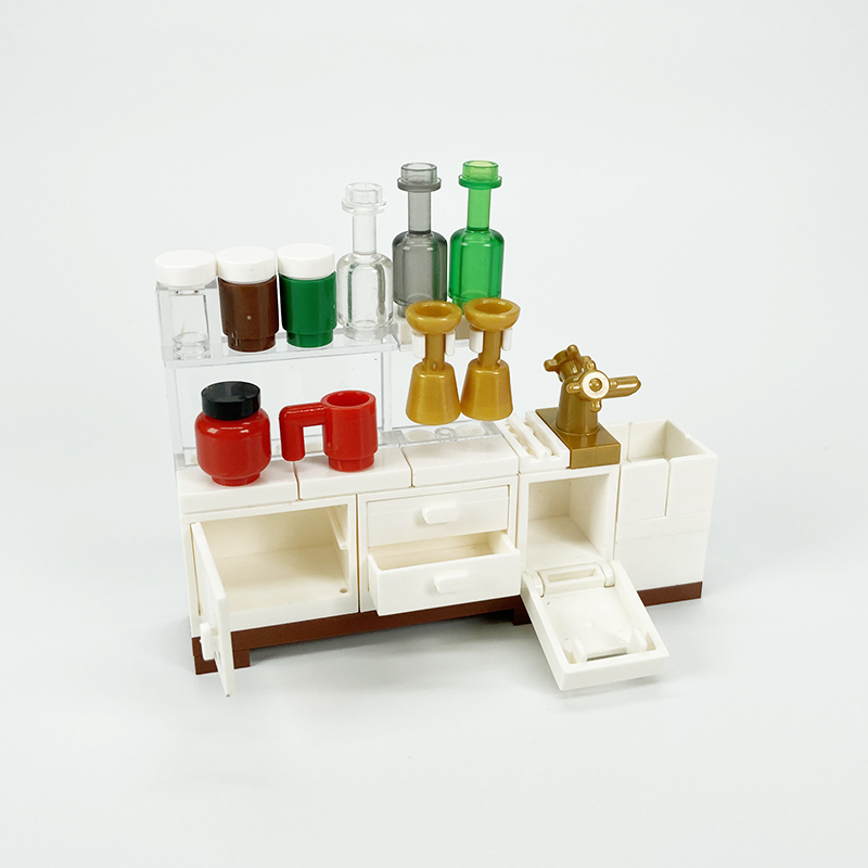Moc Block kreative Spielzeuge  – Kitchen Appliances Refrigerators Bewertung und Preis
