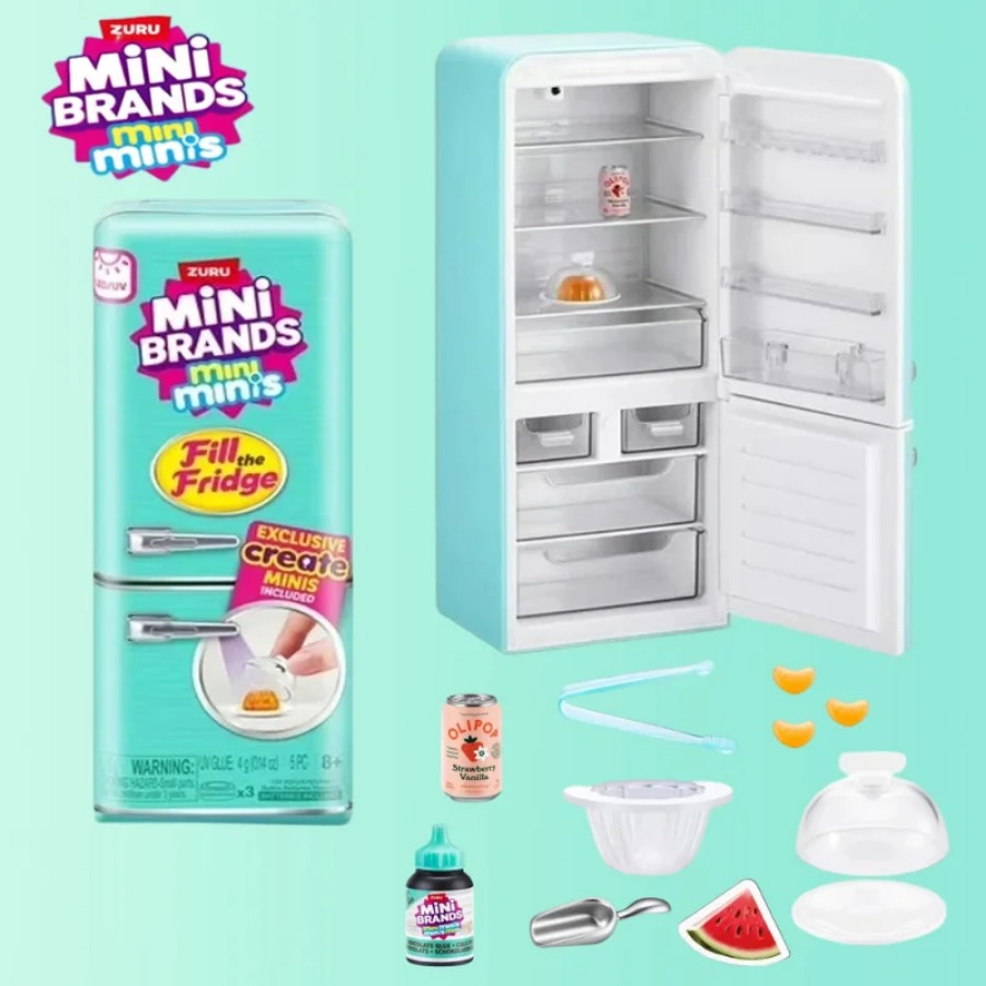 ZURU 5 Surprise Mini-Kühlschra – Kitchen Appliances Refrigerators Bewertung und Preis